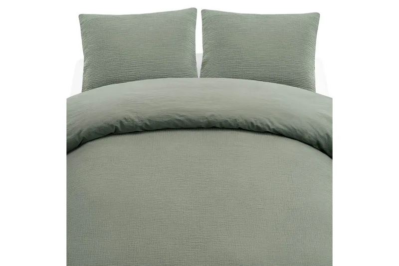 Dynebetræk Dobbelt 3-Dele Rolling, Grøn