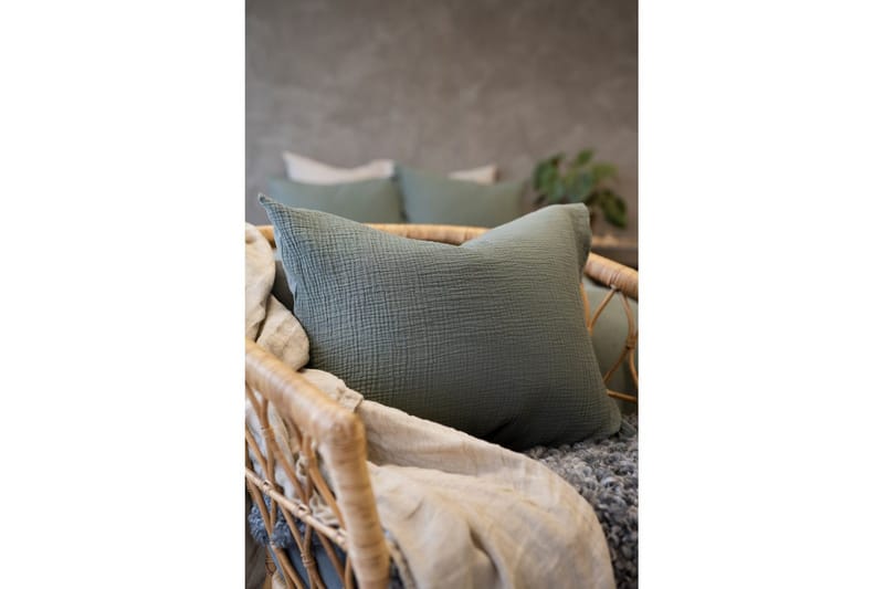 Dynebetræk Dobbelt 3-Dele Rolling - Grøn - Tekstiler - Sengetøj - Sengesæt & dynesæt - Dynesæt enkeltseng