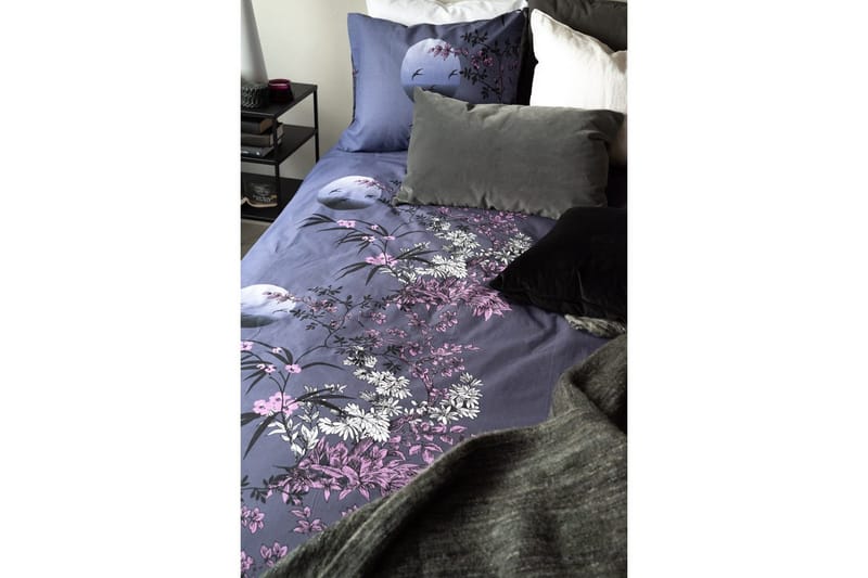 Dynebetræk Enkeltseng 2-Del Japan Grå - Sæt med 2 Dele - Tekstiler - Sengetøj - Sengesæt & dynesæt - Dynesæt enkeltseng