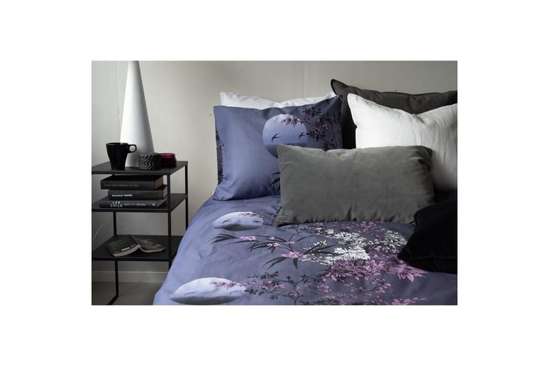 Dynebetræk Enkeltseng 2-Del Japan Grå - Sæt med 2 Dele - Tekstiler - Sengetøj - Sengesæt & dynesæt - Dynesæt enkeltseng