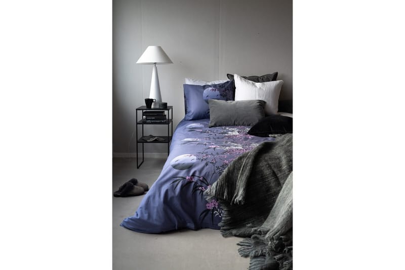 Dynebetræk Enkeltseng 2-Del Japan Grå - Sæt med 2 Dele - Tekstiler - Sengetøj - Sengesæt & dynesæt - Dynesæt enkeltseng