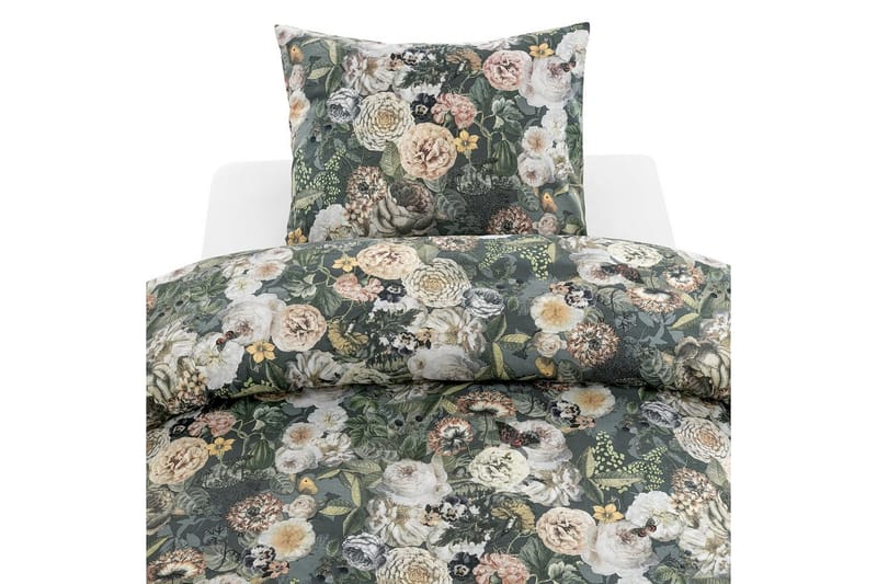 Dynebetræk Enkeltseng 2-Dele Abigail Grøn, Borganäs