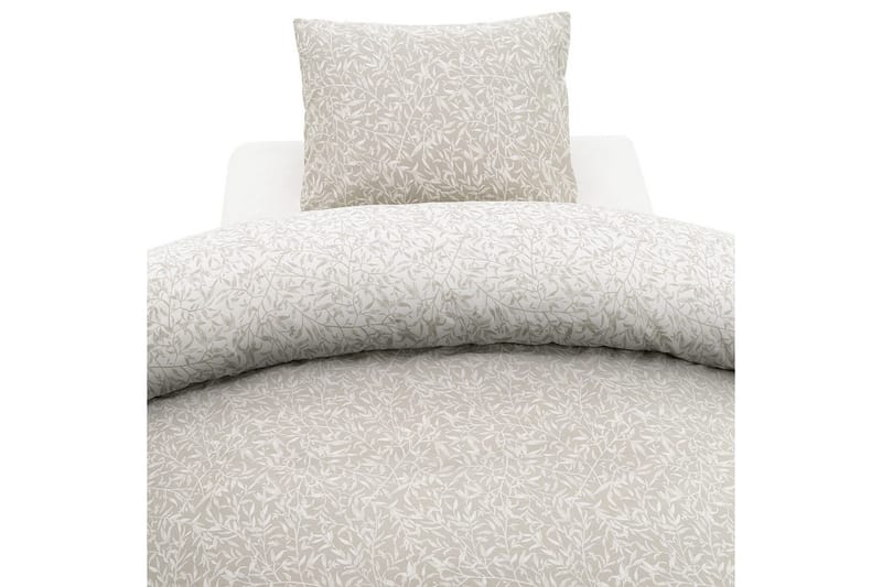 Dynebetræk Enkeltseng 2-Dele Garden, Greige