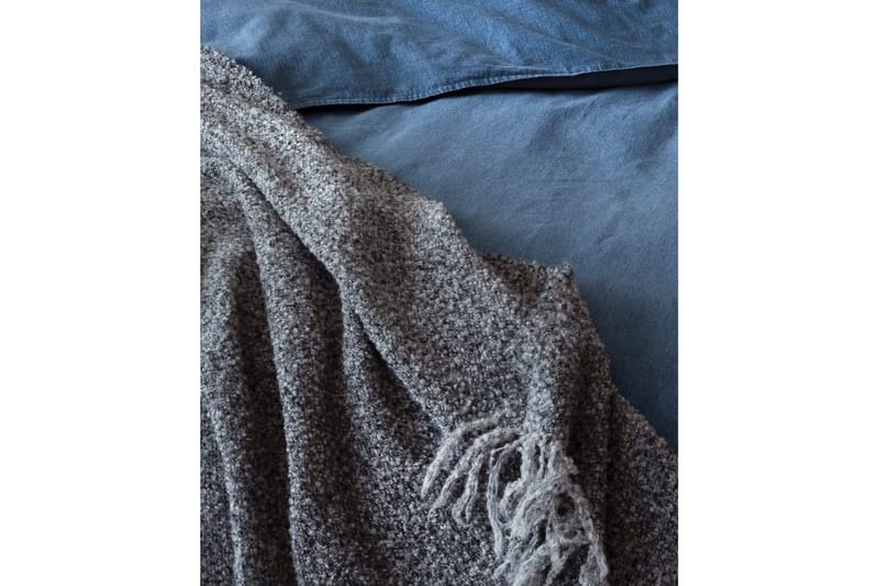 Dynebetræk Enkeltseng 2-Dele Vasket - Marineblå - Tekstiler - Sengetøj - Sengesæt & dynesæt - Dynesæt enkeltseng