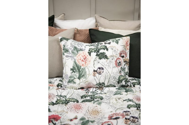 Dynebetræk Enkeltseng 2-dels Fiona Hvid - Franzén - Tekstiler - Sengetøj - Sengesæt & dynesæt - Dynesæt enkeltseng