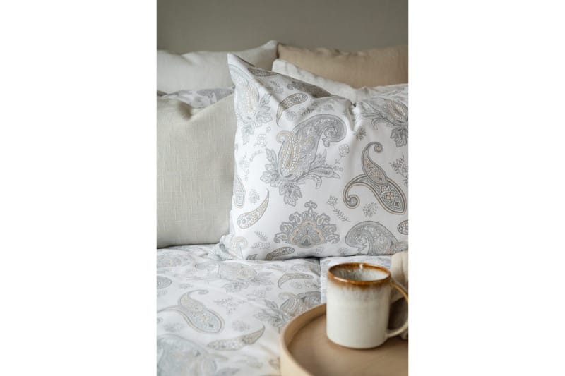 Dynebetræk Enkeltseng 2-dels Tilly - Grå - Tekstiler - Sengetøj - Sengesæt & dynesæt - Dynesæt enkeltseng