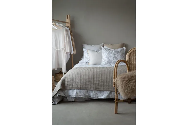 Dynebetræk Enkeltseng 2-dels Tilly - Grå - Tekstiler - Sengetøj - Sengesæt & dynesæt - Dynesæt enkeltseng