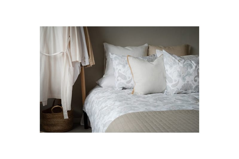 Dynebetræk Enkeltseng 2-dels Tilly - Grå - Tekstiler - Sengetøj - Sengesæt & dynesæt - Dynesæt enkeltseng