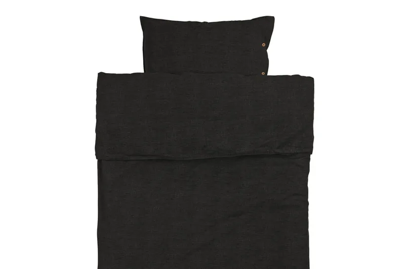 Eden Sengetøj 220x210, 50x60 cm, Sort