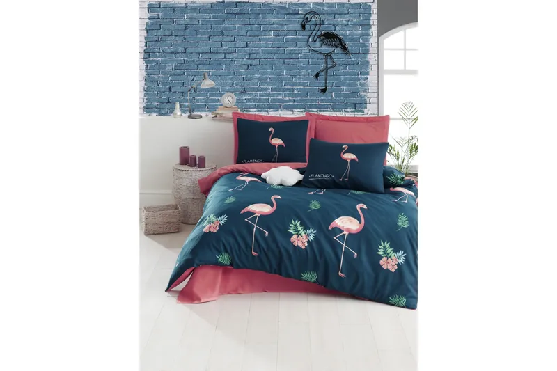 Eponj Home Sengesæt, Blå