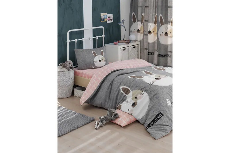 Eponj Home Sengesæt, Grå
