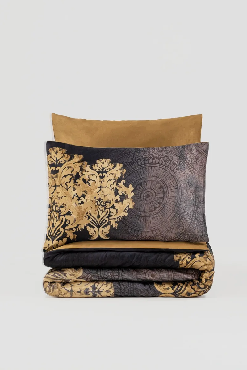 Jovrenis sengesæt 240x220 cm, Antracit Beige