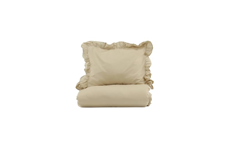 Levi Sengesæt 2-Delt 150x200/50x60 cm - Beige - Tekstiler - Sengetøj - Sengesæt & dynesæt - Dynesæt enkeltseng