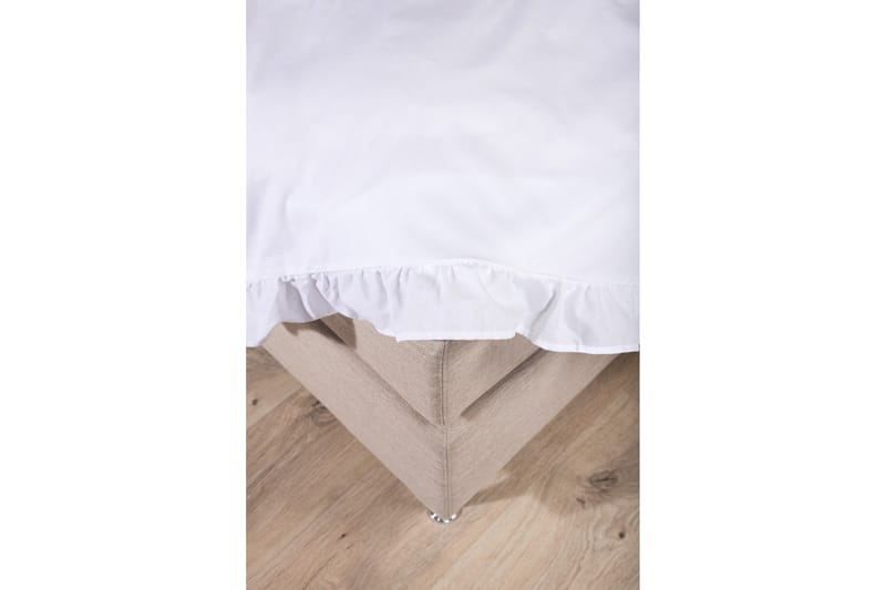 Levi Sengesæt 2-Delt 220x240/50x60 cm - Hvid - Tekstiler - Sengetøj - Sengesæt & dynesæt - Dynesæt enkeltseng