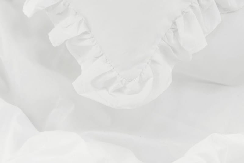 Levi Sengesæt 2-Delt 220x240/50x60 cm - Hvid - Tekstiler - Sengetøj - Sengesæt & dynesæt - Dynesæt enkeltseng