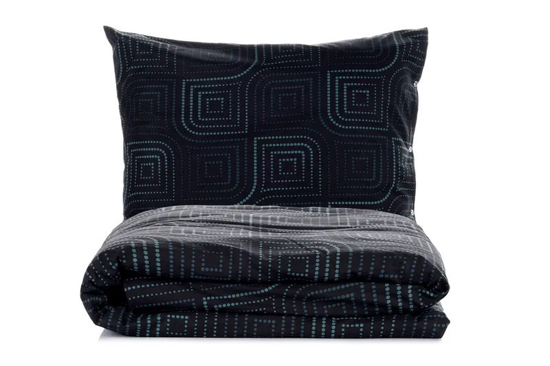 Marionis sengesæt 240x220 cm, Petrolblå