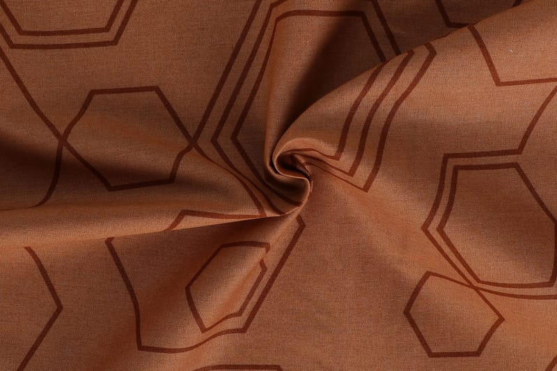 Marteby sengesæt 140x200 cm - Kobber Sort - Tekstiler - Sengetøj - Sengesæt & dynesæt