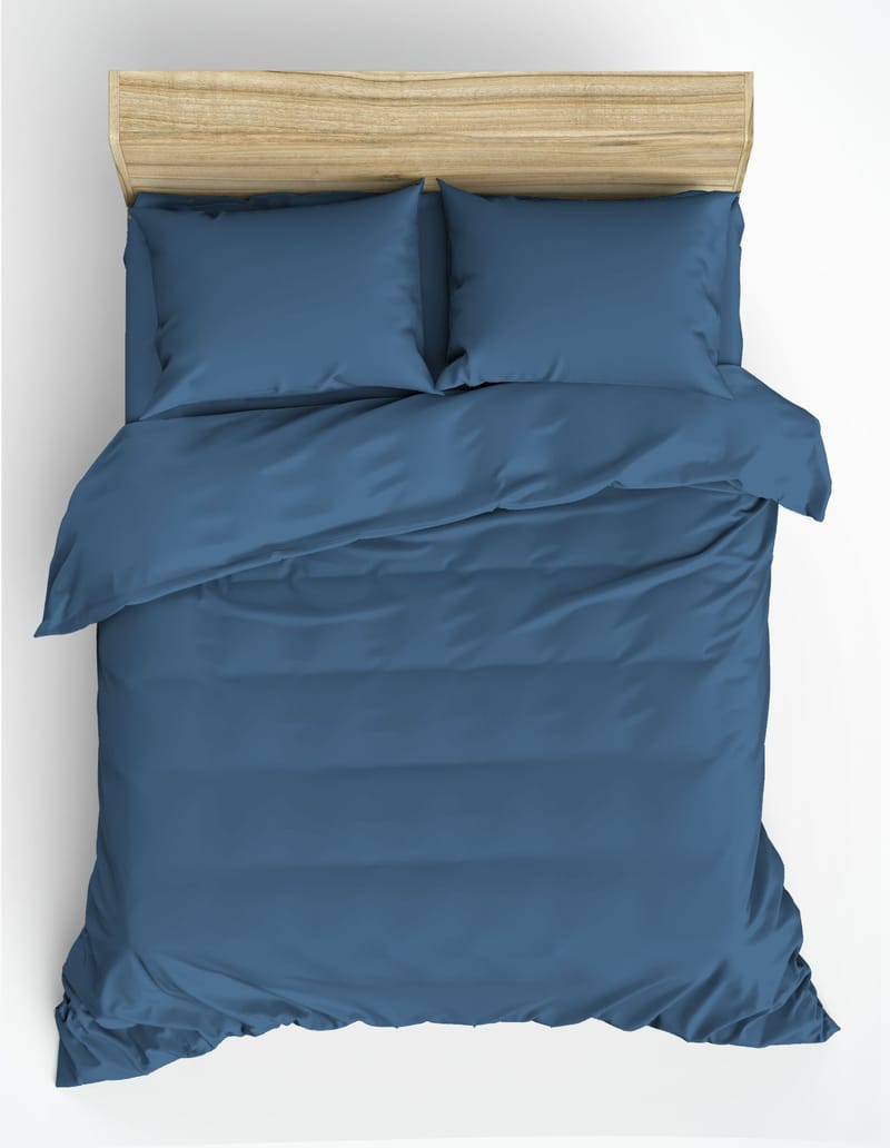 Mossala sengesæt 240x220 cm - Blå - Tekstiler - Sengetøj - Sengesæt & dynesæt