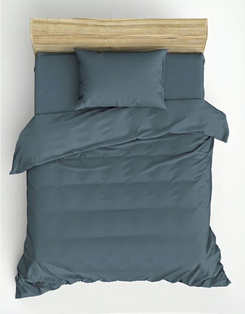 Nelam sengesæt 140x200 cm - Antracit - Tekstiler - Sengetøj - Sengesæt & dynesæt