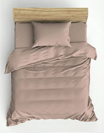 Nelam sengesæt 140x200 cm - Beige - Tekstiler - Sengetøj - Sengesæt & dynesæt