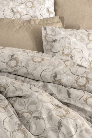 Salvarn sengesæt 240x220 cm - Beige - Tekstiler - Sengetøj - Sengesæt & dynesæt
