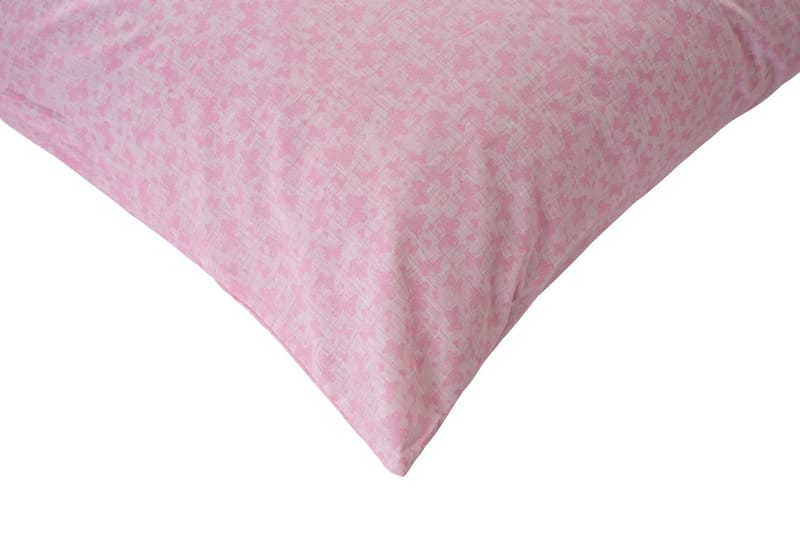 Suehiro sengesæt 240x220 cm - Rosa Hvid Lilla - Tekstiler - Sengetøj - Sengesæt & dynesæt