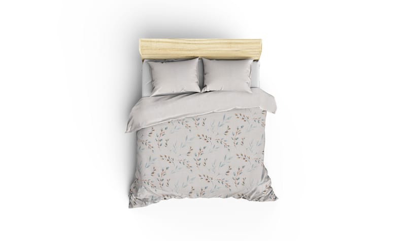 Swafford sengesæt 240x220 cm - Mint Hvid - Tekstiler - Sengetøj - Sengesæt & dynesæt