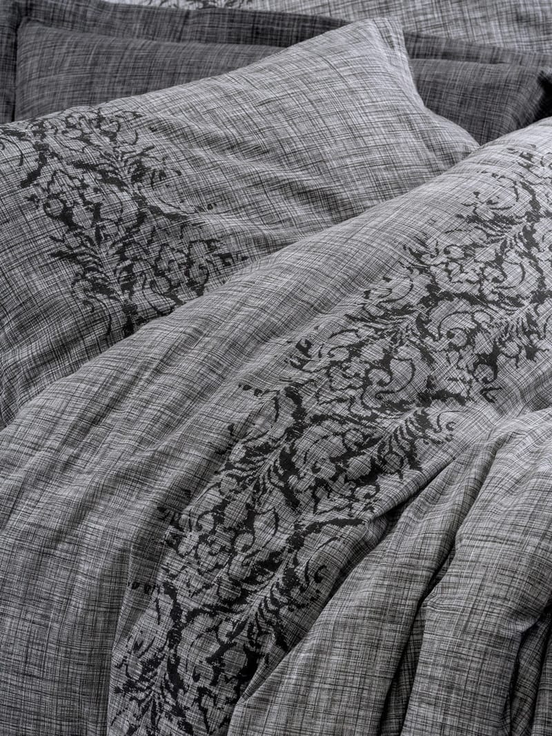 Vylonis sengesæt 140x200 cm - Sodgrå - Tekstiler - Sengetøj - Sengesæt & dynesæt