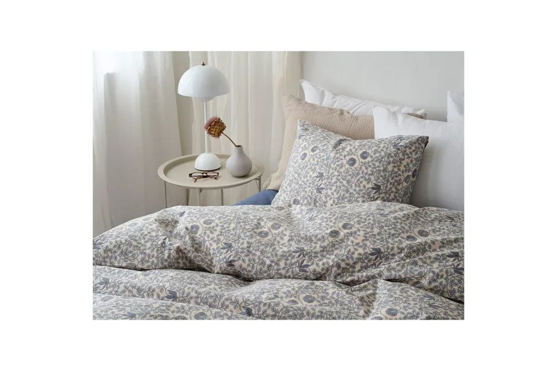 Sengesæt Enkeltseng 2-Del Botanique - Blå - Tekstiler - Sengetøj - Dyne