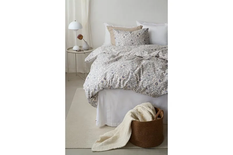 Sengesæt Enkeltseng 2-Del Botanique - Blå - Tekstiler - Sengetøj - Dyne