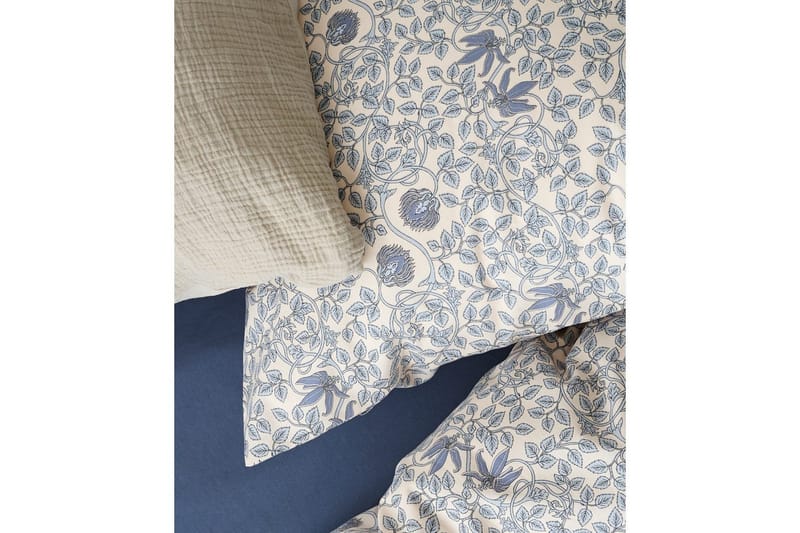 Sengesæt Enkeltseng 2-Del Botanique - Blå - Tekstiler - Sengetøj - Sengesæt & dynesæt