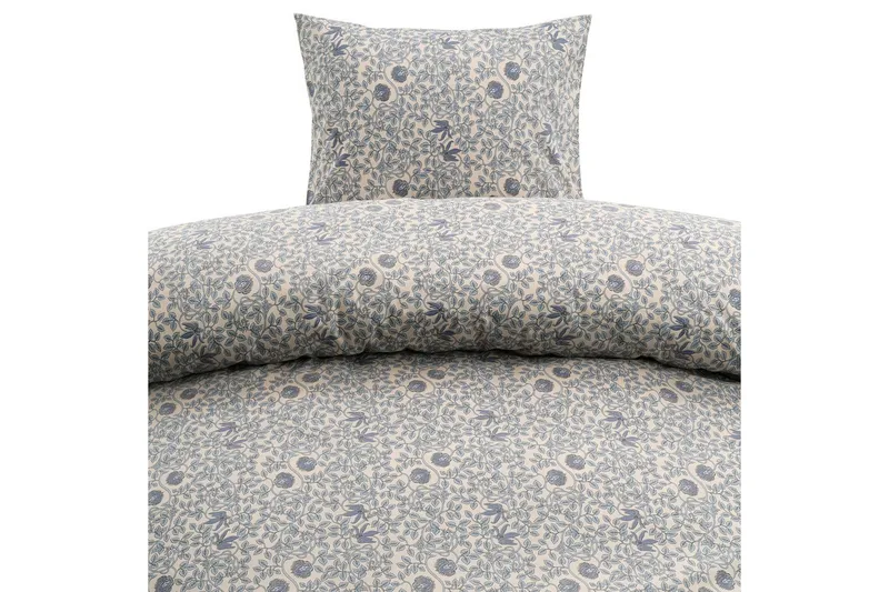 Sengesæt Enkeltseng 2-Del Botanique - Blå - Tekstiler - Sengetøj - Dyne