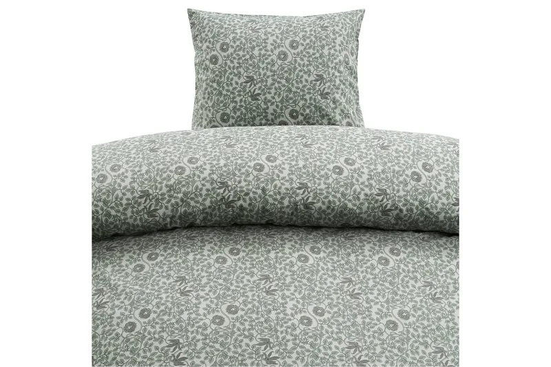 Sengesæt Enkeltseng 2-Del Botanique - Grøn - Tekstiler - Sengetøj - Dyne