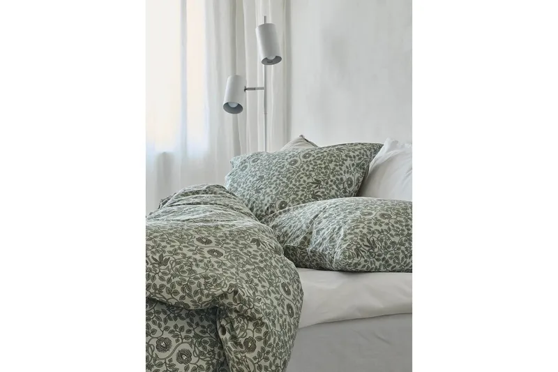 Sengesæt Enkeltseng 2-Del Botanique - Grøn - Tekstiler - Sengetøj - Dyne