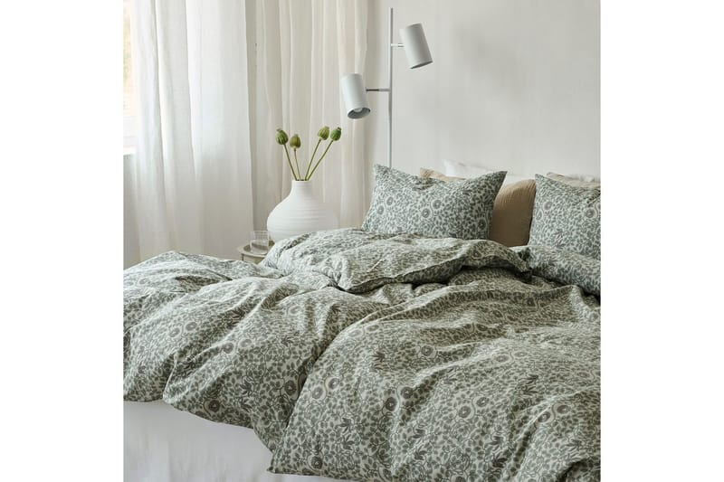 Sengesæt Enkeltseng 2-Del Botanique - Grøn - Tekstiler - Sengetøj - Dyne