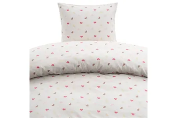 Sengesæt Enkeltseng 2-Del Hjärttrud