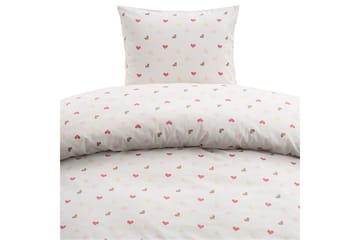 Sengesæt Enkeltseng 2-Del Hjärttrud