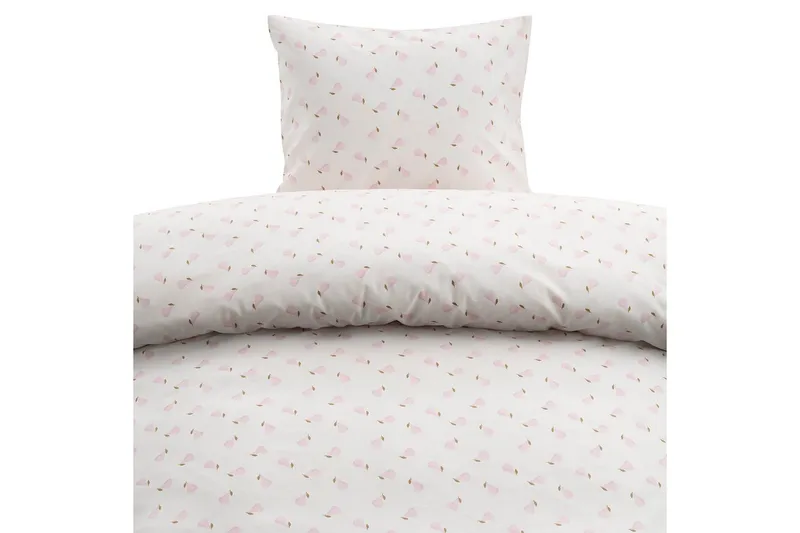Sengesæt Enkeltseng 2-Del Pæron Rosa - Lyserød - Tekstiler - Sengetøj - Sengesæt & dynesæt