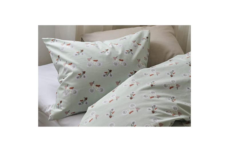 Sengesæt Enkeltseng 2-Del Plingeling Grøn - Grøn - Tekstiler - Sengetøj - Dyne