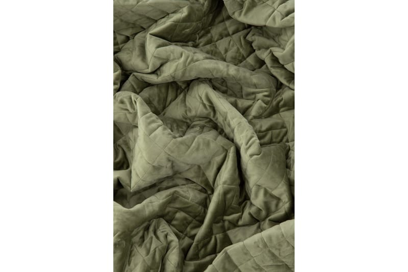Jilly Sengetæppe 80x150 cm - Grønn - Tekstiler - Sengetøj - Sengetæppe - Sengetæppe dobbeltseng