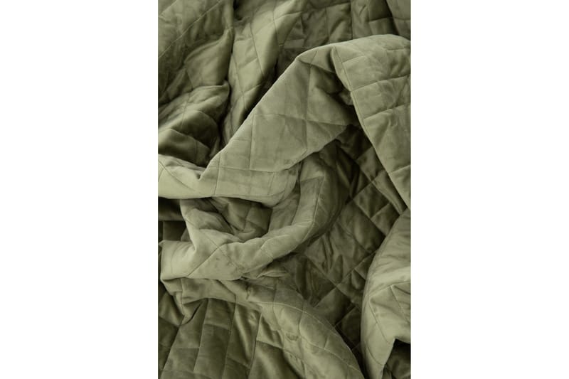 Jilly Sengetæppe 80x150 cm - Grønn - Tekstiler - Sengetøj - Sengetæppe - Sengetæppe dobbeltseng