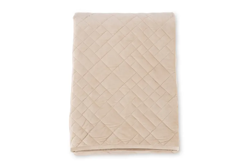Jilly Sengetæppe 80x180 cm, Beige