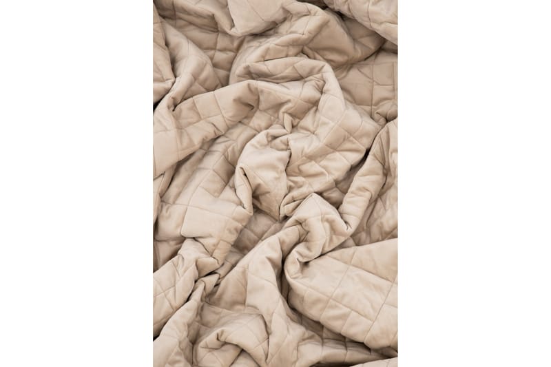Jilly Sengetæppe 80x260 cm - Beige - Tekstiler - Sengetøj - Sengetæppe - Sengetæppe dobbeltseng