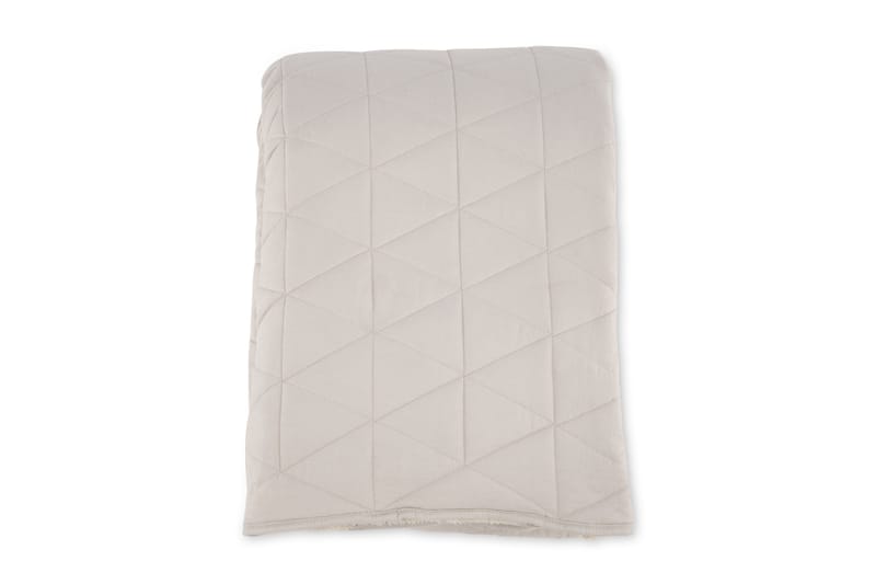 Nilla Sengetæppe 150x250 cm - Beige - Tekstiler - Sengetøj - Sengetæppe - Sengetæppe dobbeltseng