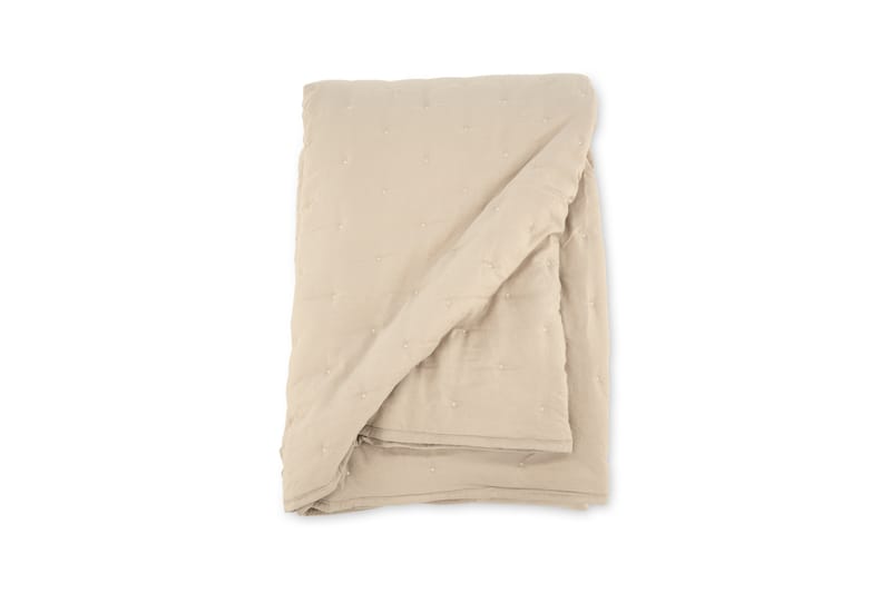Sally Sengetæppe 150x250 cm - Beige - Tekstiler - Sengetøj - Sengetæppe - Sengetæppe dobbeltseng