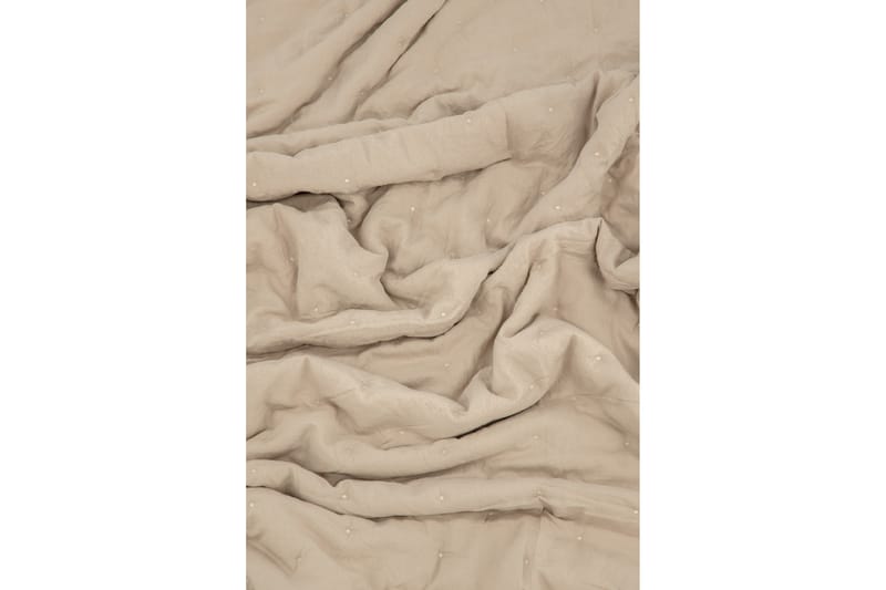 Sally Sengetæppe 150x250 cm - Beige - Tekstiler - Sengetøj - Sengetæppe - Sengetæppe dobbeltseng