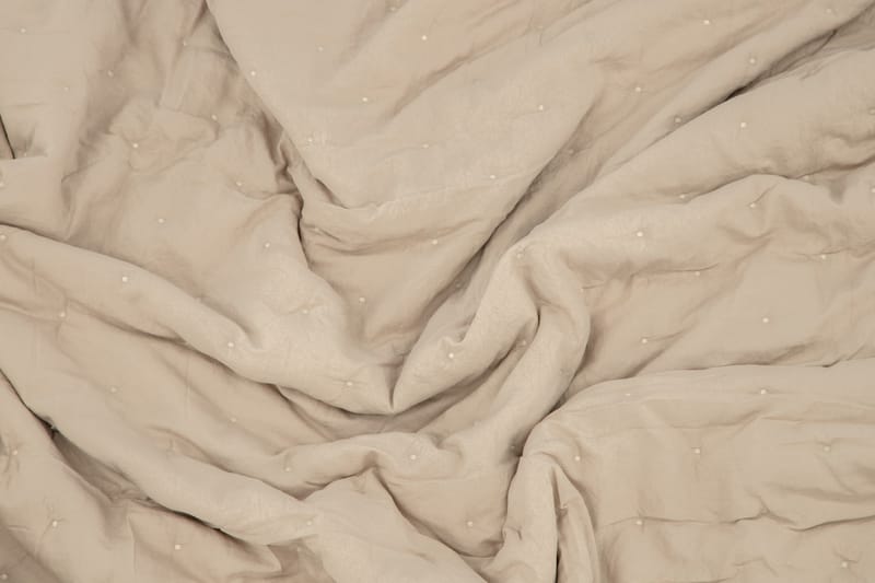 Sally Sengetæppe 150x250 cm - Beige - Tekstiler - Sengetøj - Sengetæppe - Sengetæppe dobbeltseng