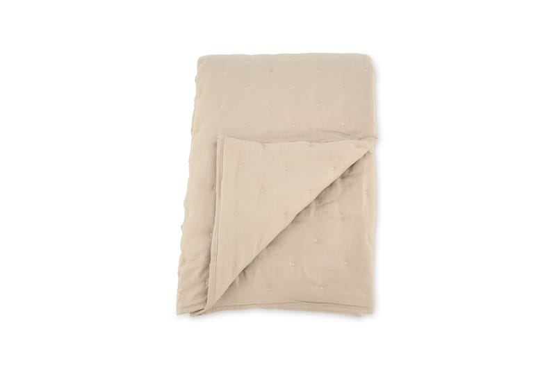 Sally Sengetæppe 150x250 cm - Beige - Tekstiler - Sengetøj - Sengetæppe - Sengetæppe dobbeltseng