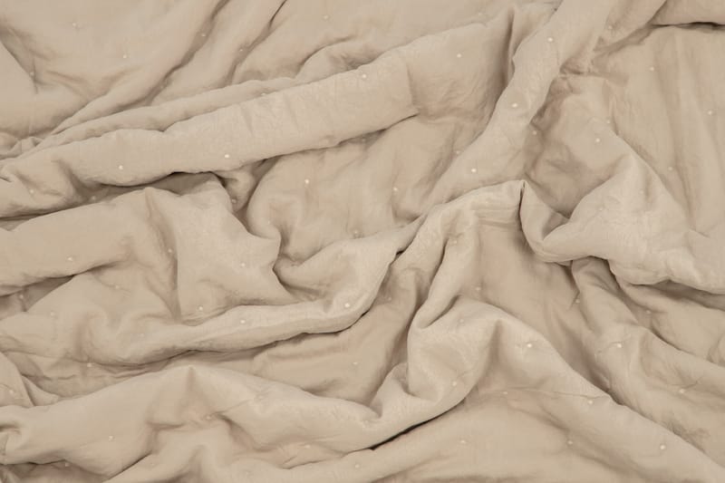 Sally Sengetæppe 150x250 cm - Beige - Tekstiler - Sengetøj - Sengetæppe - Sengetæppe dobbeltseng