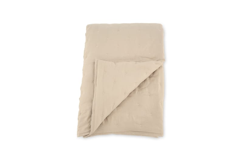 Sally Sengetæppe 180x260 cm - Beige - Tekstiler - Sengetøj - Sengetæppe - Sengetæppe dobbeltseng